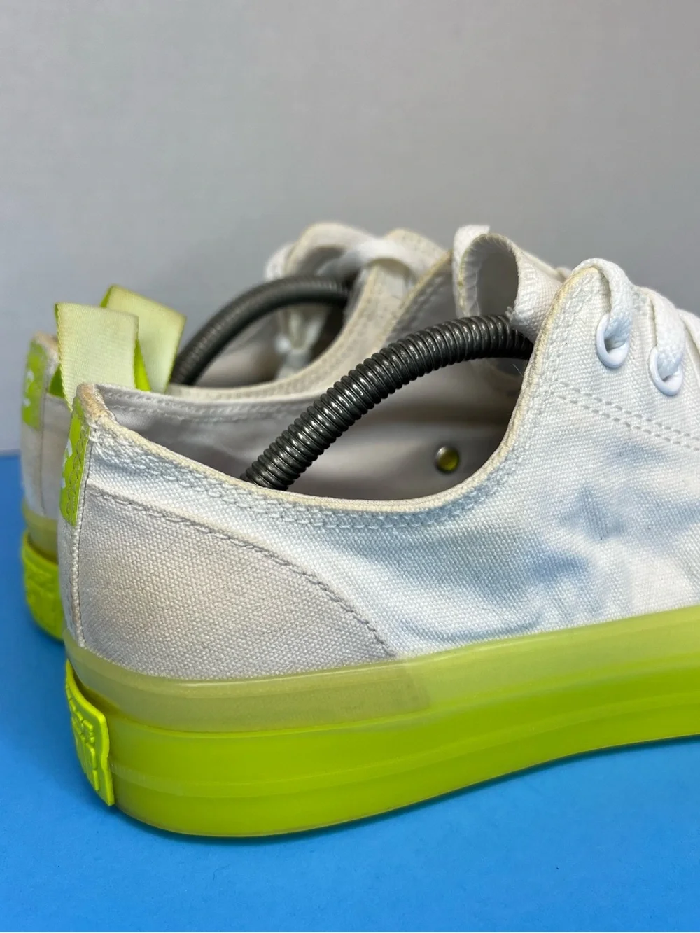 Converse CTAS CX “Street Utility” White/Lime Twist M10/W12 170994C Very Nice. - Picture 6 of 16